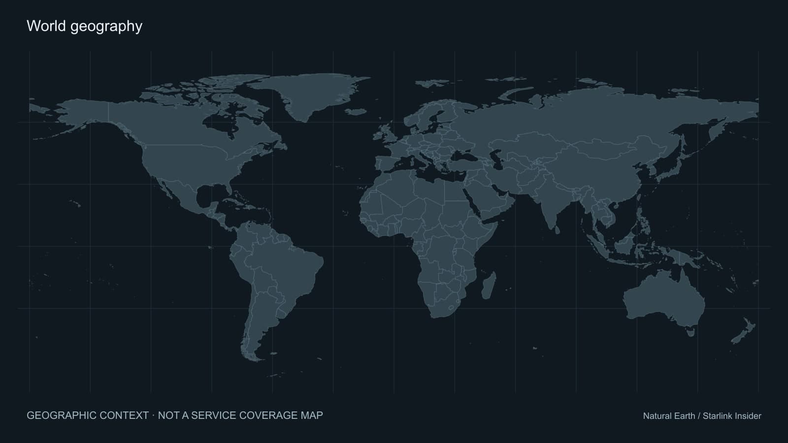 Original geographic context map: World geography