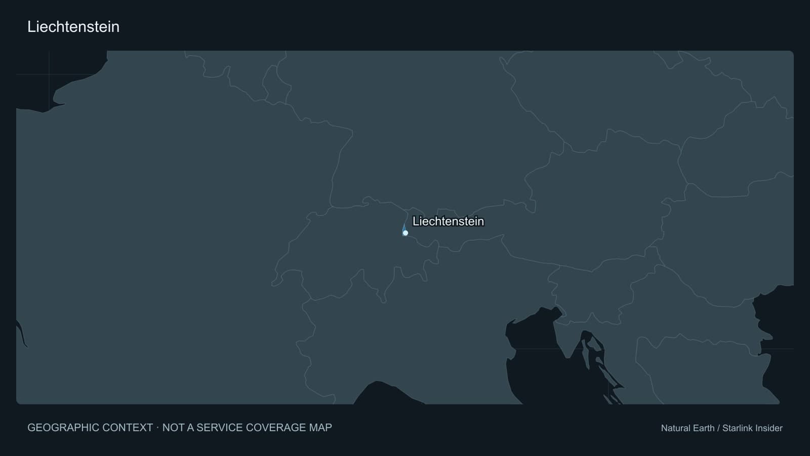 Original geographic context map of Liechtenstein