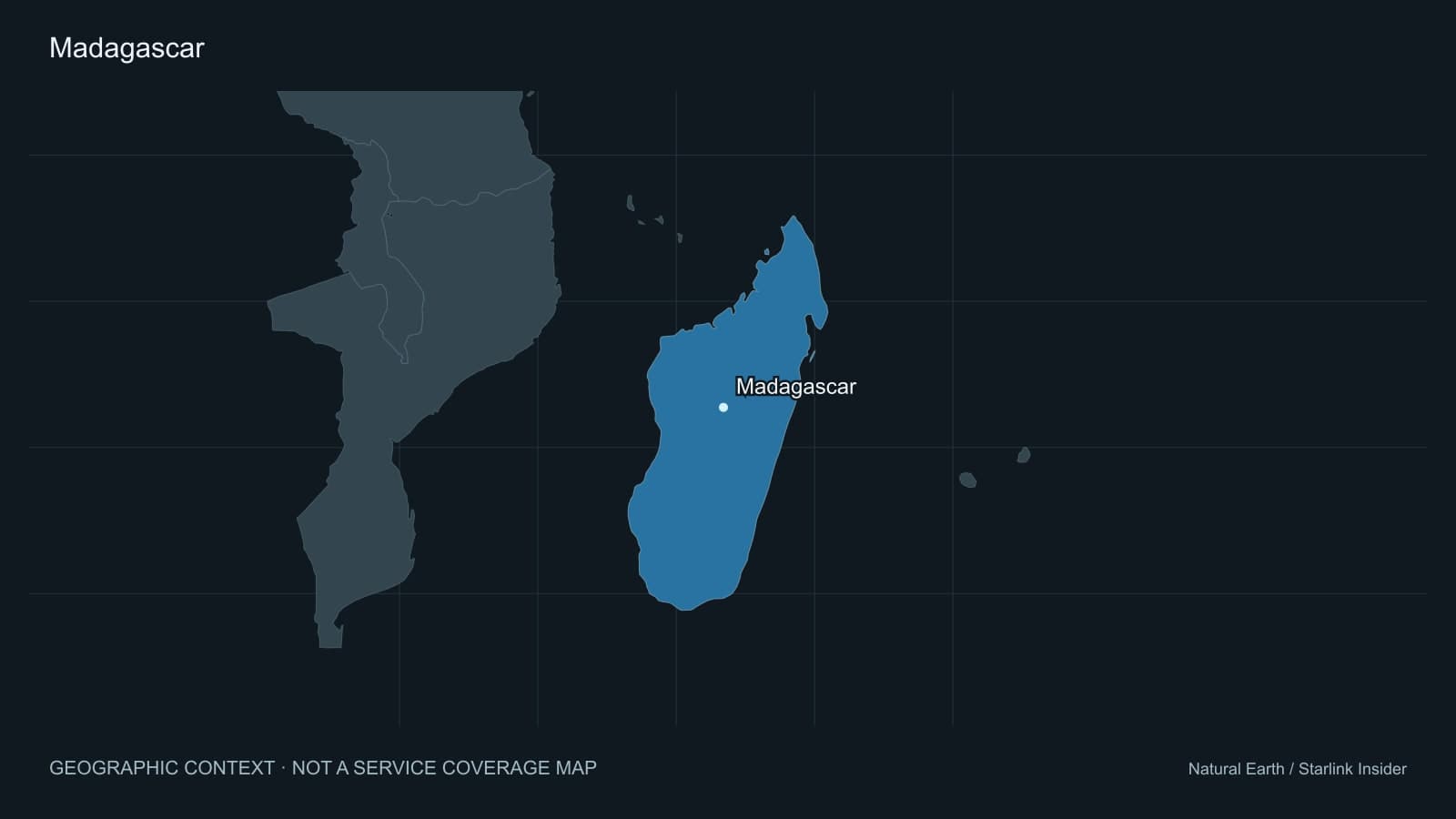Original geographic context map of Madagascar