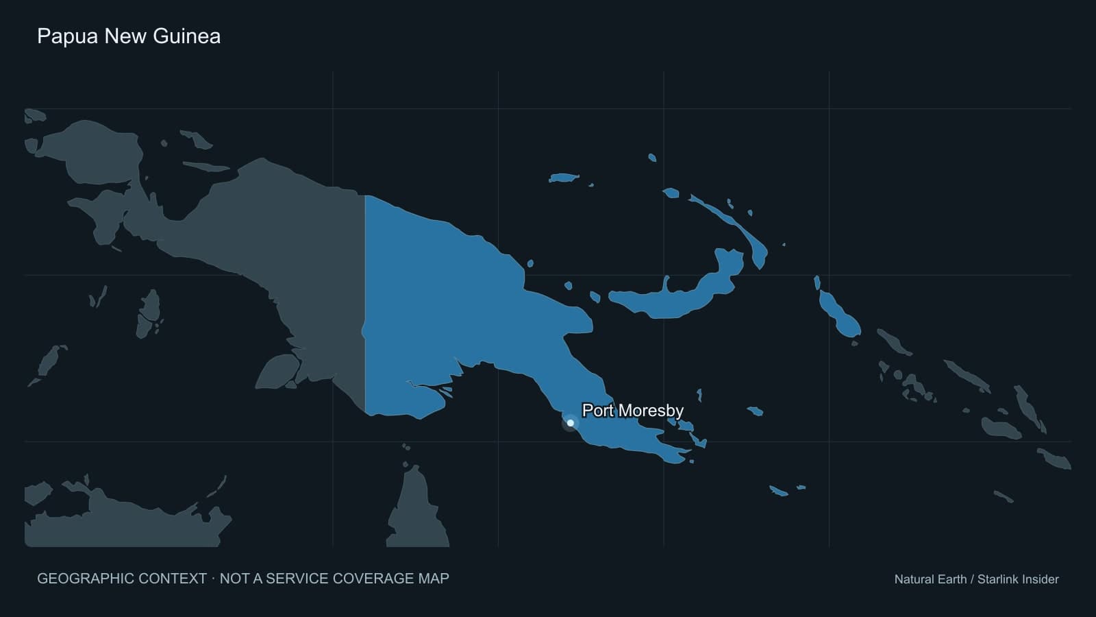 Original geographic context map: Papua New Guinea