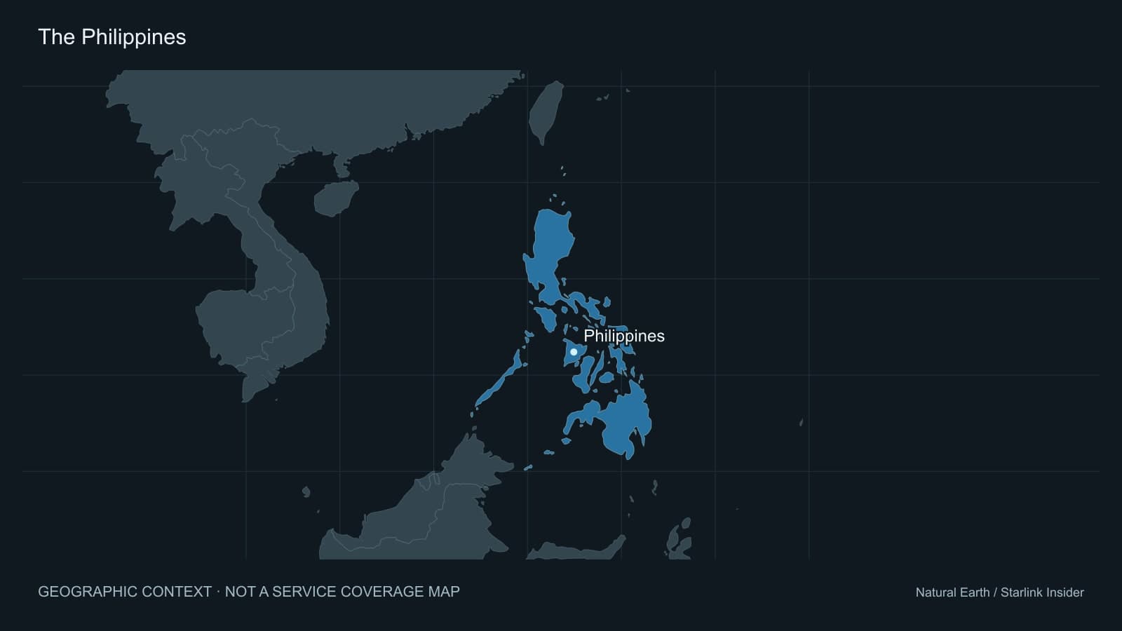 Original geographic context map of Philippines